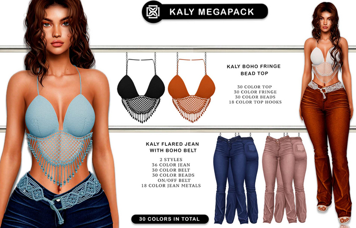 Addams - Kaly Complete Outfit #MEGAPACK