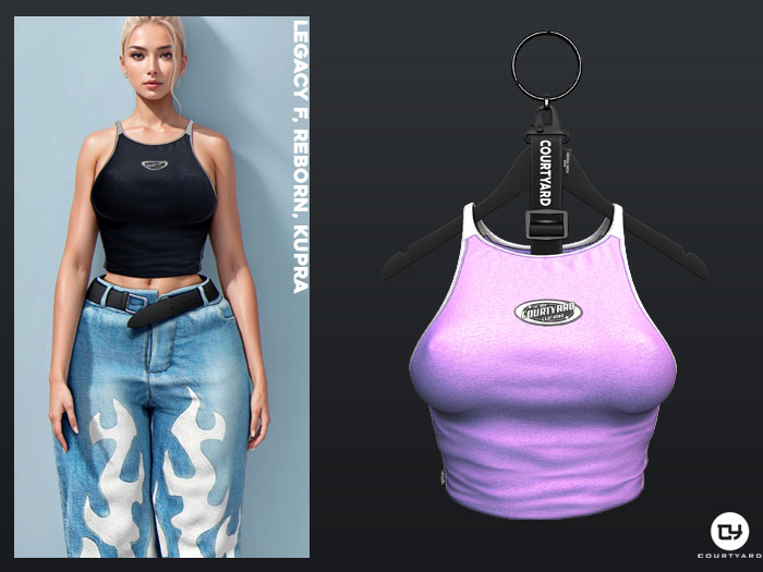 ''COURTYARD" LAGOS TOP - PINK