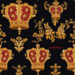 Second Life Marketplace - Royal Crown Seamless Pattern Wallpaper Texture
