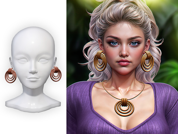 BONNICCI - Monique Earring (Copper)