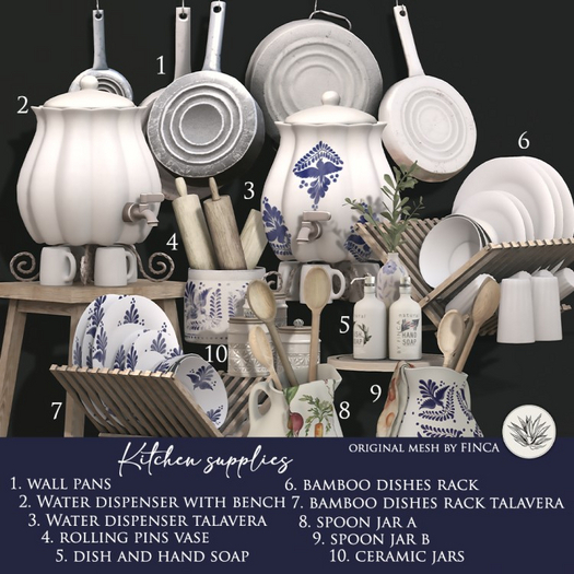 FINCA - Kitchen Supplies FULL SET