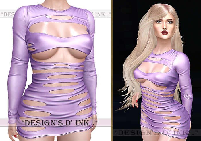 Ferry Dress Periwinkle