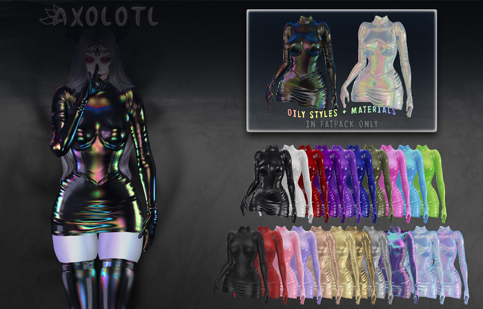 The Moxa Dress by Axolotl - FATPACK 