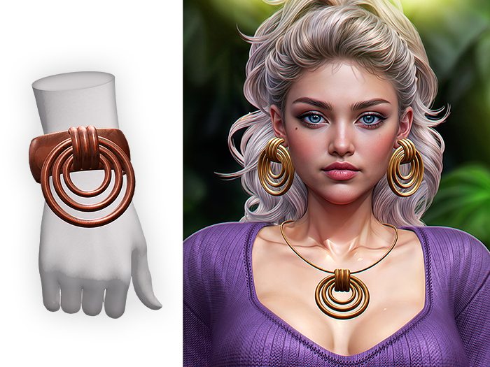 BONNICCI - Monique Bangle (Copper)