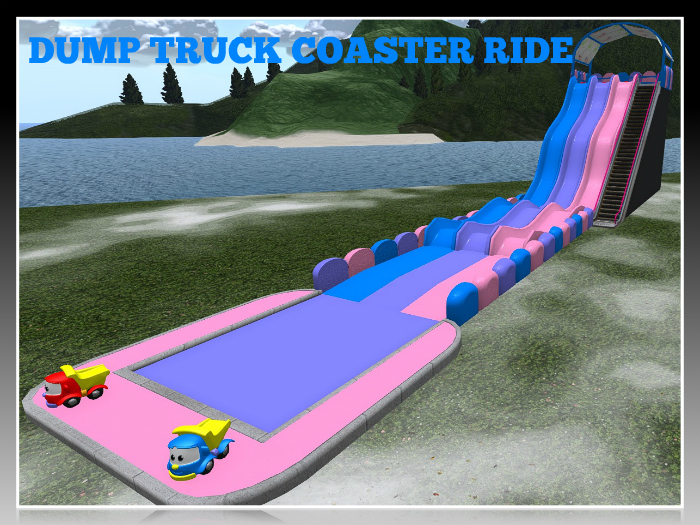 DUMP TRUCK COASTER RIDE