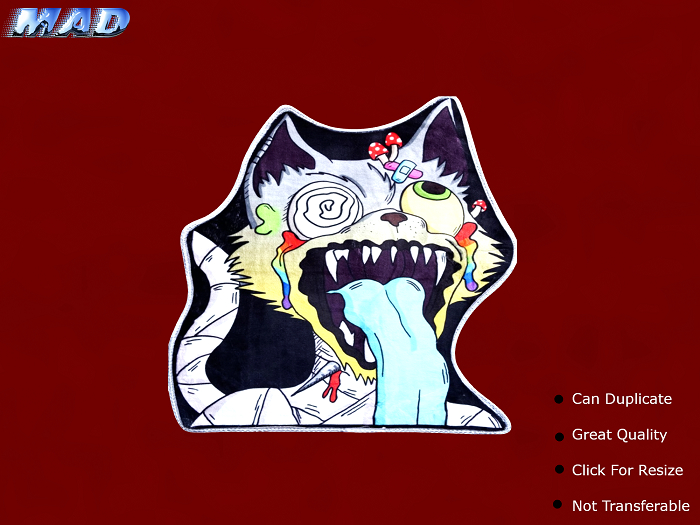 MAD-Craz Cat Rug