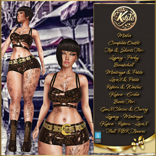 [K-Style] MAFIA COMPLETE PBR OUTFIT #2