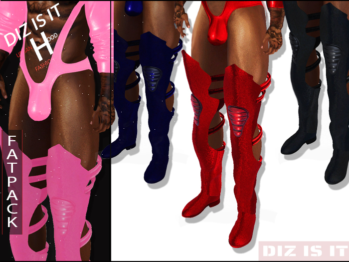 .:DIZ:. DAEMON BOOTS-5 SIZE