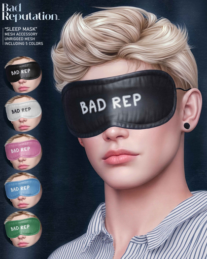 Bad Reputation - Sleep Mask