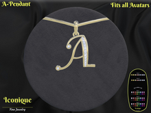 Pendant-Initials-A - Jewelry Box
