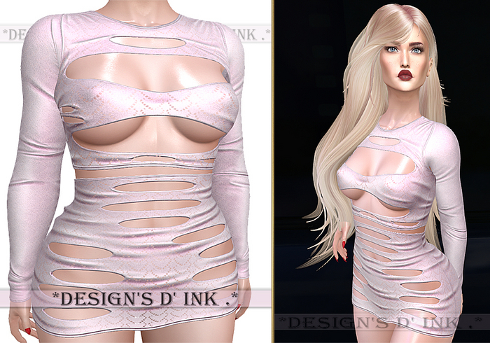 Ferry Dress Soft Lilac Lace