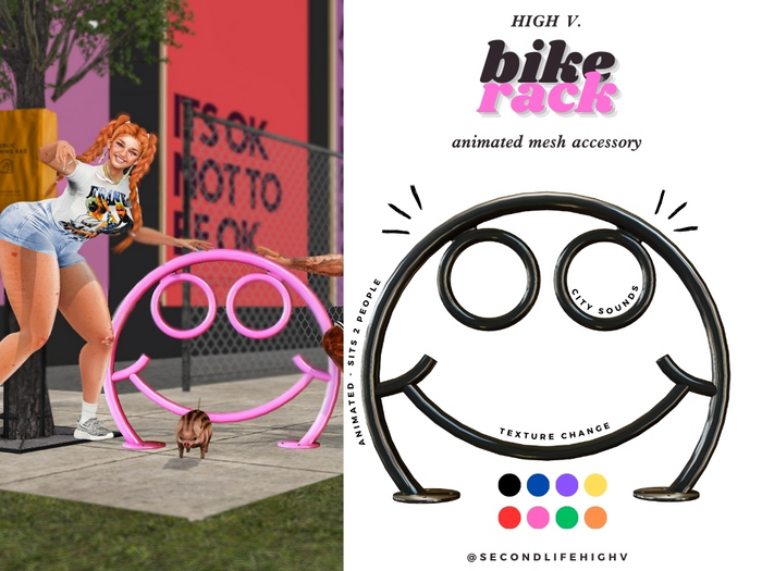 [high v.] Bike Rack- Chubby Pack