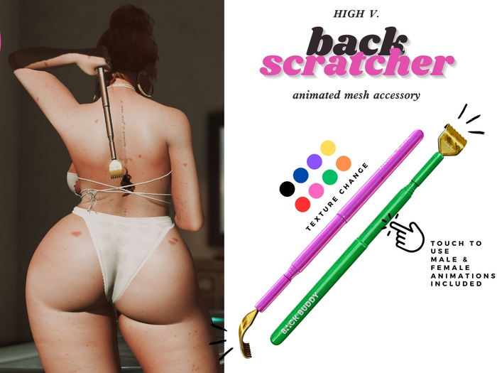 [high v.] Back Scratcher - Chubby Pack