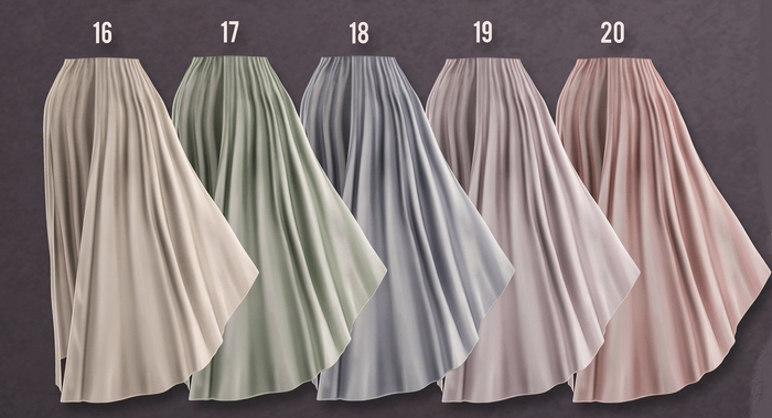 19. POISON ROUGE Mitsune Skirt Purple legacy