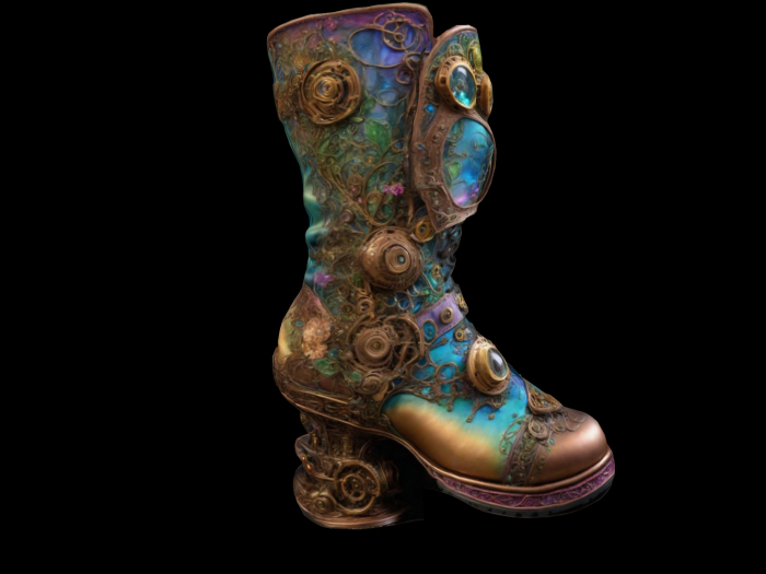 HB: Steampunk Boot FuLL PERM
