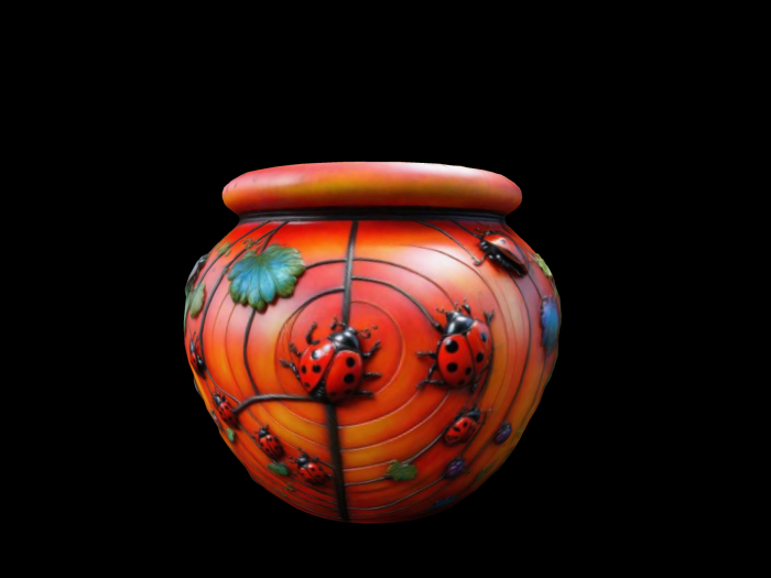 HB: Ladybug Pot Planter FuLL PERM
