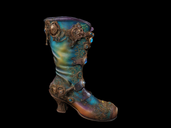 HB: Steampunk Boot FuLL PERM