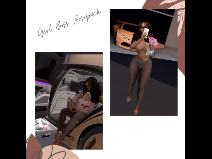 Girl Boss Posepack