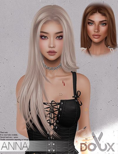 DOUX - Anna hairstyle [DEMO]