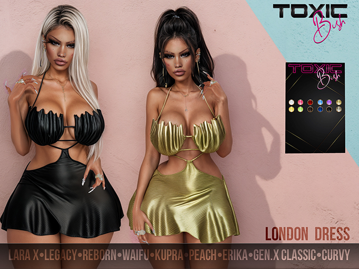 [TOXIC BISH] London Dress @ HUD