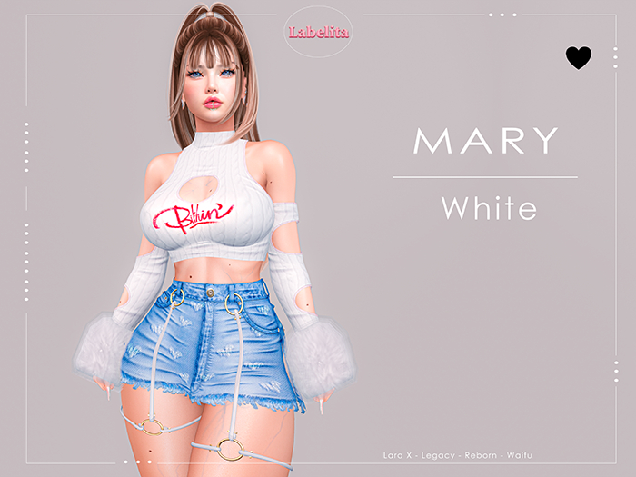 [LABELITA] Mary Outfit White