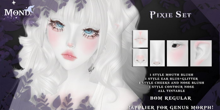 [Mond]Pixie Set BoM Regular For Genus - UNPACK -
