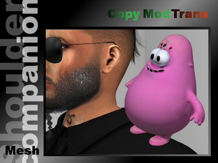 Barbapappa (shoulder companion)