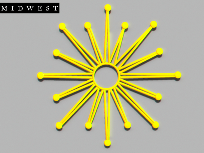 Midwest . Flashing Lights . Neon Star