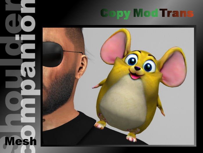 yellow mouse (shoulder companion)