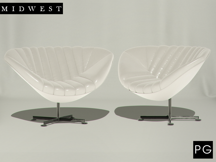 Midwest . Depth Armchair . White PG