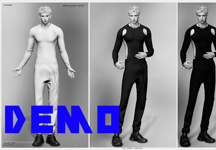 [Traume] #R00Casual Outfit DEMO