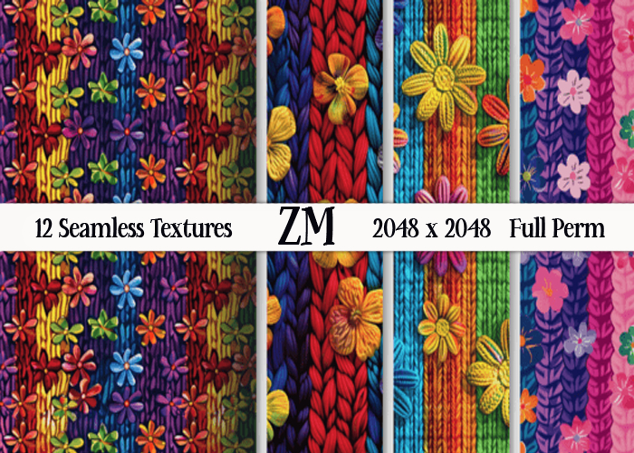 KNIT 23 FULL PERM TEXTURES