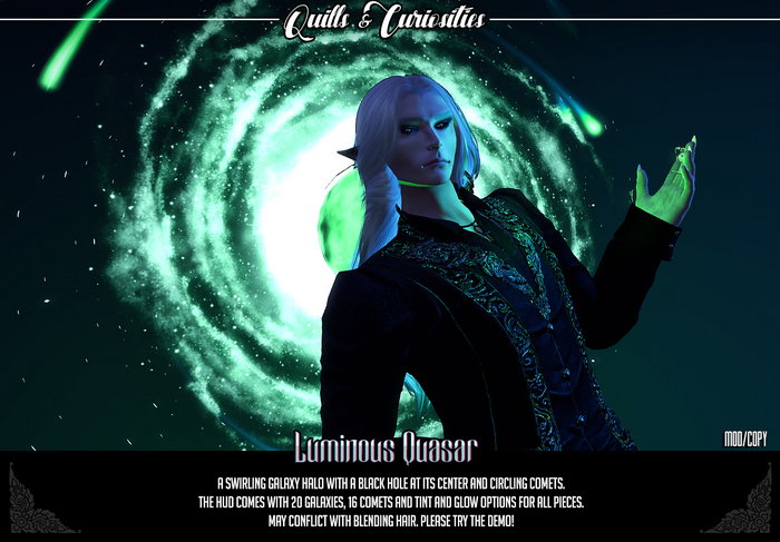 Quills & Curiosities - Luminous Quasar Halo