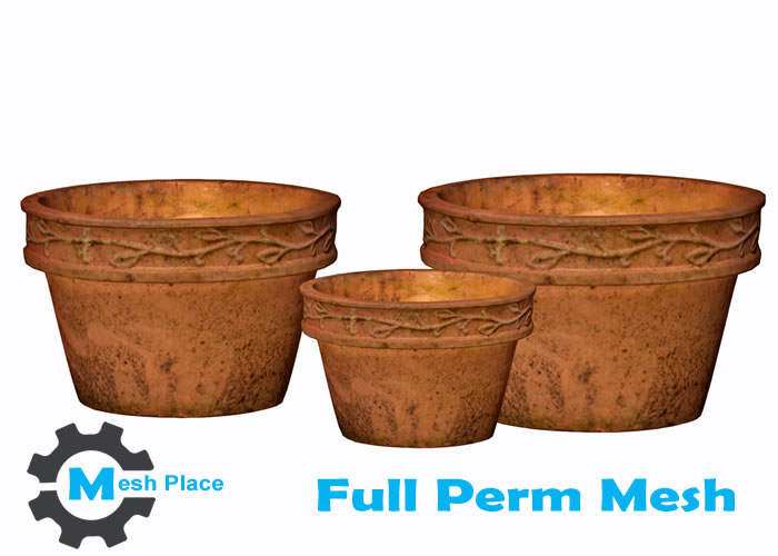 Mesh Place - Flower Pot Full Perm