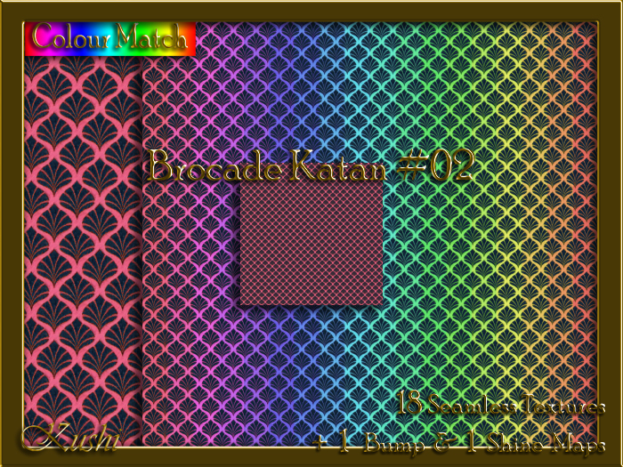 Brocade Katan #02 Texture Pack