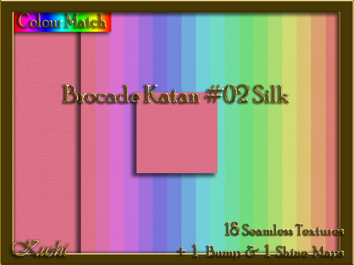 Brocade Katan #02 SILK Texture Pack