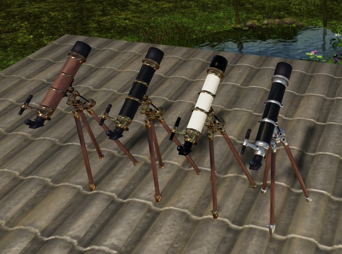 Skydancer PBR Telescope with pose FATPACK