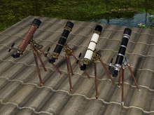 Skydancer PBR Telescope with pose FATPACK