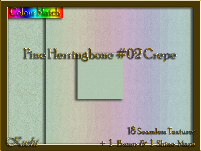 Fine Herringbone #02 CREPE Texture Pack