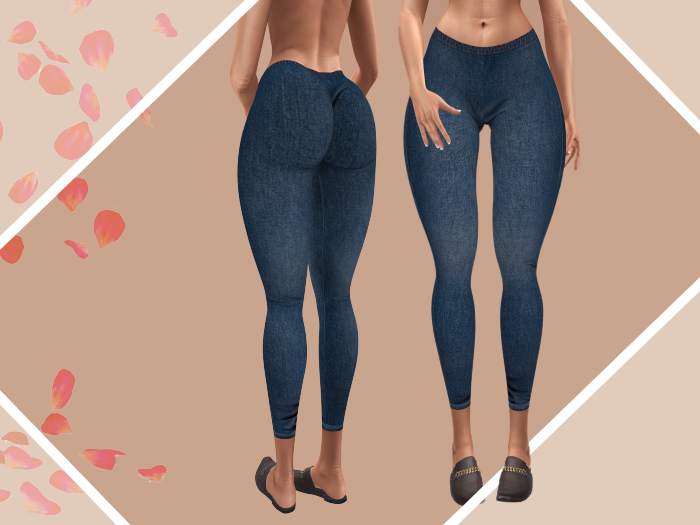 Jeans Denim Leggings (bom)
