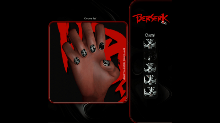 BERSERK CHROME NAILS UNPACKER