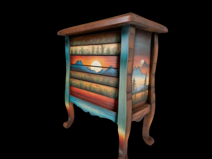 HB: Boho Plant Side Table FuLL PERM