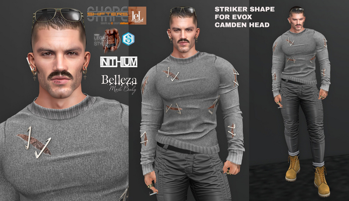 [SHAPEshifters] STRIKER SHAPE FOR LEL EVOX  CAMDEN INCL KARIOS