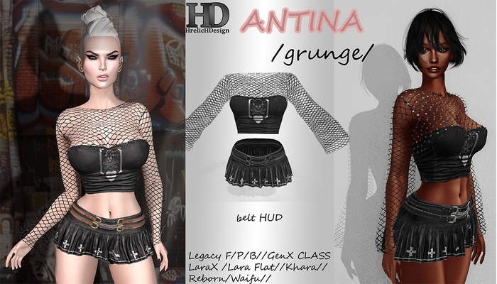 ANTINA SET / grunge / HD //Legacy//GenXClass //LARAX//REBORN//WAIFU//