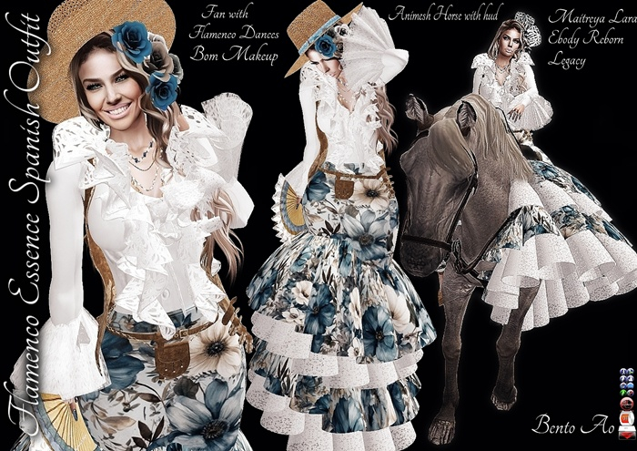 FLAMENCO ESSENCE SPANISH OUTFIT
