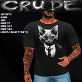 Cat in a Suit Men's T-Shirt (MCT) <Wear Me>