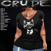 Cat in a Suit women's T-Shirt (WJS) <Wear Me>