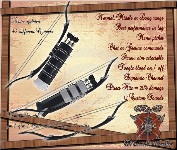 ~Knight bow~ / GM/GLM/DCS2/CCS/XRPS/SAFEZONE/METALIFE/OSIRIS