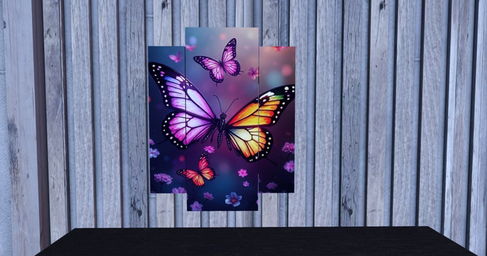 Butterflies 4 AI Wall Art