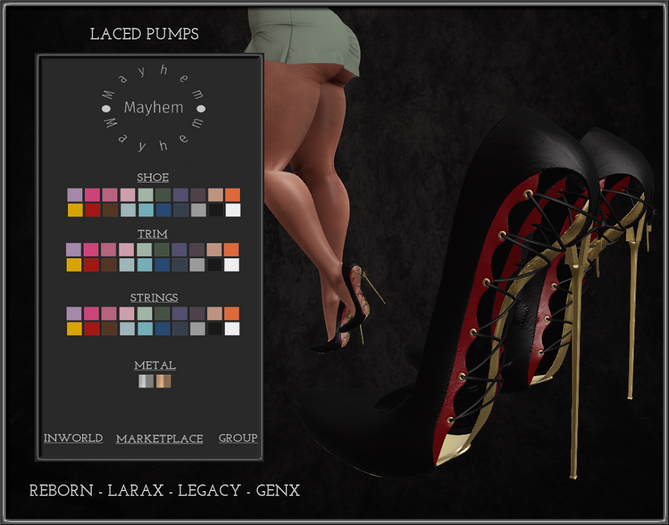 LACED PUMPS FATPACK